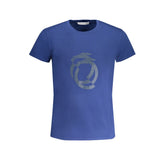 Trussardi Blue Cotton T-Shirt -   -  Trussardi.